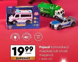 Biedronka Pojazd śmieciarka Elefun oferta