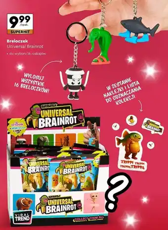 Biedronka Brelok universal brainrot oferta