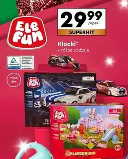 Biedronka Klocki 228 Elefun oferta