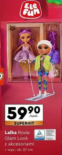 Biedronka Lalka roxie glam look 27 cm Elefun oferta