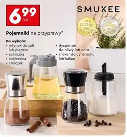 Biedronka Shaker do kakao i cynamonu Smukee Kitchen oferta