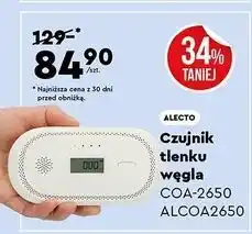 Biedronka Czujnik tlenku węgla coa-2650 Alecto oferta