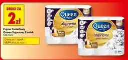 Biedronka Papier toaletowy supreme Queen oferta