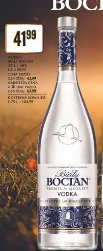 Dino Wódka Biały Bocian Vodka oferta