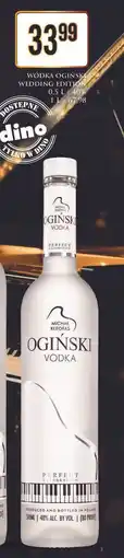 Dino Wódka wedding edition Ogiński Vodka oferta