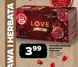 Netto Herbatka owocowa ekspresowa Teekanne oferta