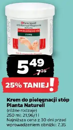 Netto Krem do pielęgnacji stóp Planta Naturell oferta