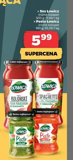 Netto Sos Łowicz / Pesto Łowicz oferta
