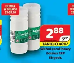 Delfin Wkład parafinowy Bolsius 3RP 68 godz. oferta