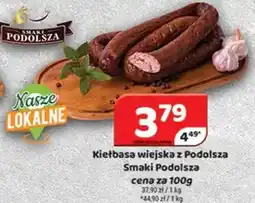 Delfin Kiełbasa wiejska z Podolsza Smaki Podolsza oferta