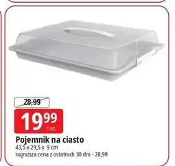 E.Leclerc Pojemnik na ciasto z rączką oferta