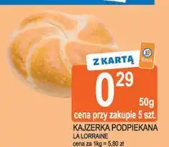 E.Leclerc Kajzerka pszenna La Lorraine oferta