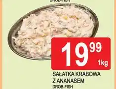 E.Leclerc Sałatka krabowa z ananasem Drob Fish oferta