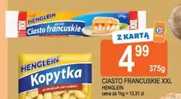 E.Leclerc Ciasto francuskie xxl Henglein oferta