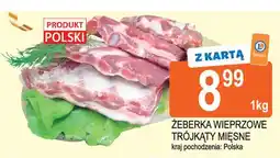 E.Leclerc Żeberka trójkąty oferta