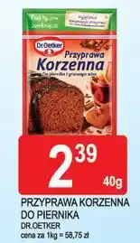 E.Leclerc Przyprawa korzenna Dr. Oetker oferta