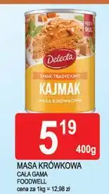 E.Leclerc Masa krówkowa kajmak tradycyjny Delecta oferta