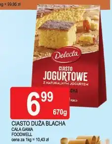 E.Leclerc Ciasto jogurtowe Delecta Duża Blacha oferta
