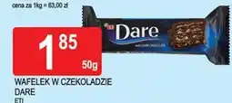 E.Leclerc Wafelek w ciemnej czekoladzie Eti Dare oferta