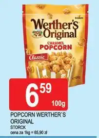 E.Leclerc Popcorn karmelowy Werther's Original oferta