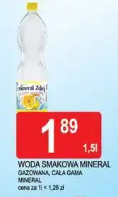 E.Leclerc Woda cytrynowa Mineral Zdrój oferta