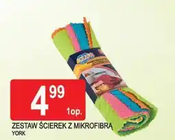 E.Leclerc Ściereczki z mikrofibry York Azur oferta