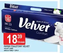 E.Leclerc Papier toaletowy comfort Velvet oferta