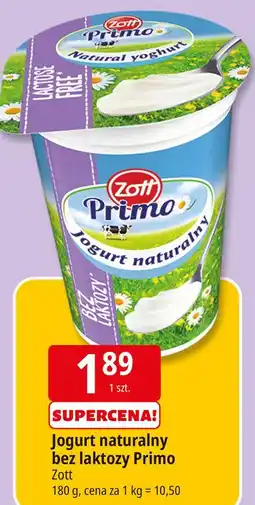 E.Leclerc Jogurt naturalny bez laktozy Zott Primo oferta