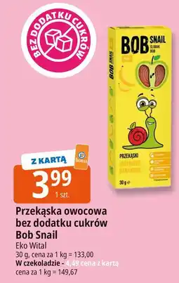 E.Leclerc Przekąska mango w mlecznej czekoladzie Bob Snail oferta