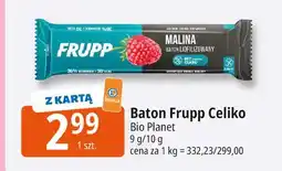 E.Leclerc Baton liofilizowany malina Celiko Frupp oferta
