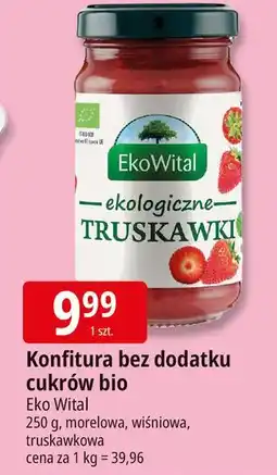 E.Leclerc Konfitura bez dodatku cukru truskawkowa Ekowital oferta