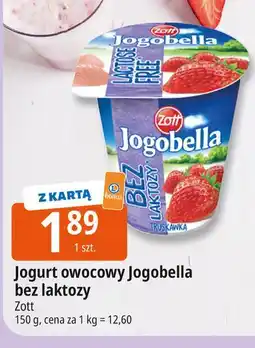 E.Leclerc Jogurt truskawkowy bez laktozy Zott Jogobella oferta