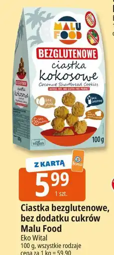 E.Leclerc Ciastka kokosowe Malu Food oferta