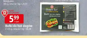 E.Leclerc Bułki do hot dogów Wiodąca Marka Chaque Jour oferta