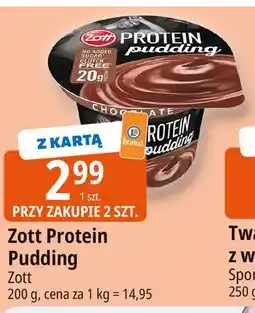 E.Leclerc Pudding czekoladowy Zott Protein oferta