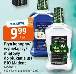 E.Leclerc Płyn do płukania jamy ustnej konopny Bio Madent oferta