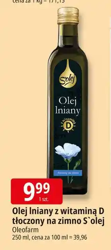 E.Leclerc Olej lniany S'olej oferta