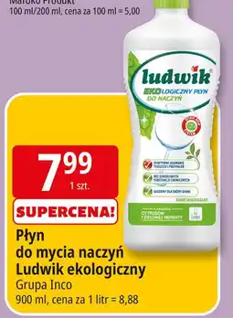E.Leclerc Płyn do mycia naczyń ekologiczny Ludwik oferta