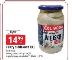 E.Leclerc Filety śledziowe wiejskie z cebulką Marinus oferta