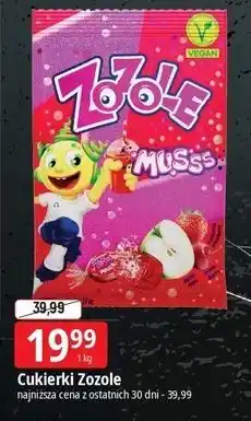 E.Leclerc Cukierki musss jabłko & wiśnia truskawka Zozole oferta