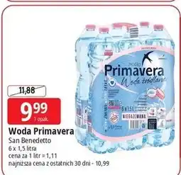 E.Leclerc Woda niegazowana Primavera oferta
