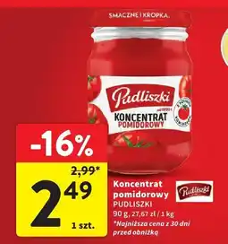 Intermarche Koncentrat pomidorowy PUDLISZKI oferta