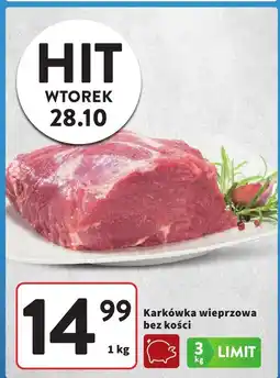Intermarche Karkówka wieprzowa bez kości Intermarche oferta