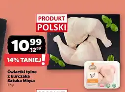 Netto Ćwiartki tylne z kurczaka Sztuka Mięsa oferta