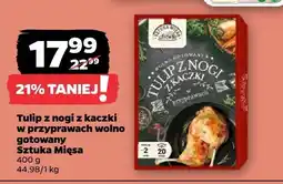 Netto Tulip z nogi z kaczki w przyprawach wołno gotowany Sztuka Mięsa oferta