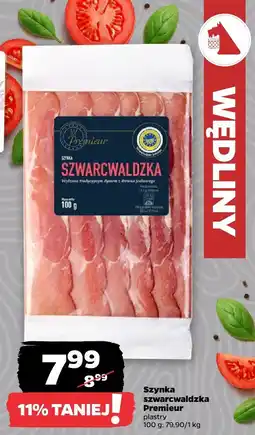 Netto Szynka szwarcwaldzka Premieur plastry oferta