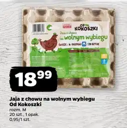 Netto Jaja z chowu na wolnym wybiegu Od Kokoszki rozm. M oferta