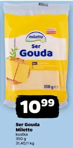 Netto Ser Gouda Miletto kostka oferta