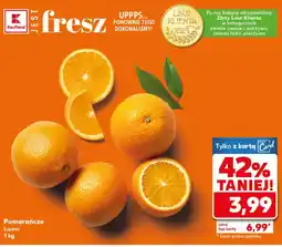Kaufland Pomarańcze luzem 1kg Kaufland oferta