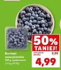 Kaufland Borówki amerykańskie 125 g Kaufland oferta